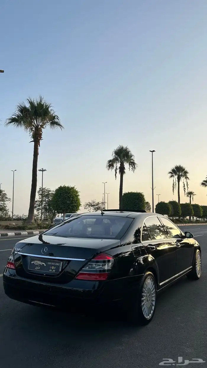 مرسيدس جفالي (مخزنه) S500 (بحالة نادره) 9