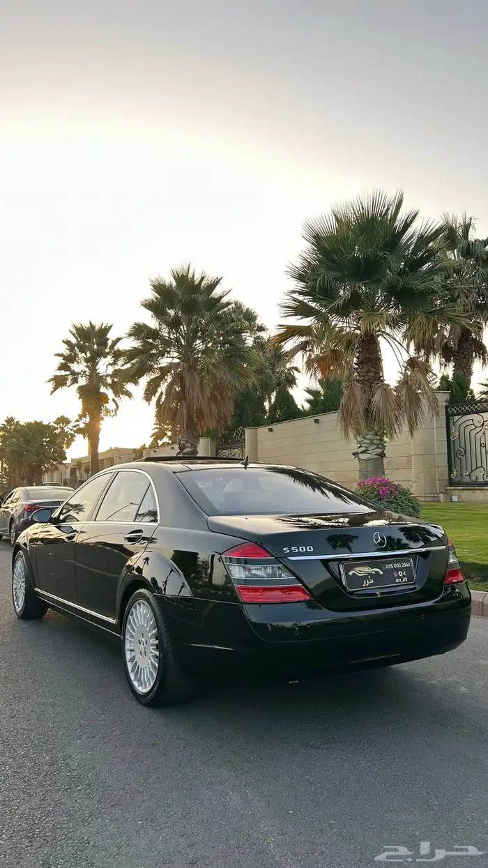 مرسيدس جفالي (مخزنه) S500 (بحالة نادره) 7