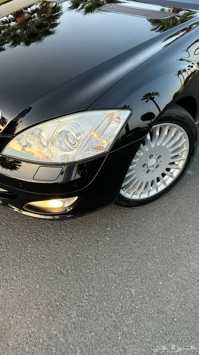 مرسيدس جفالي (مخزنه) S500 (بحالة نادره) 1