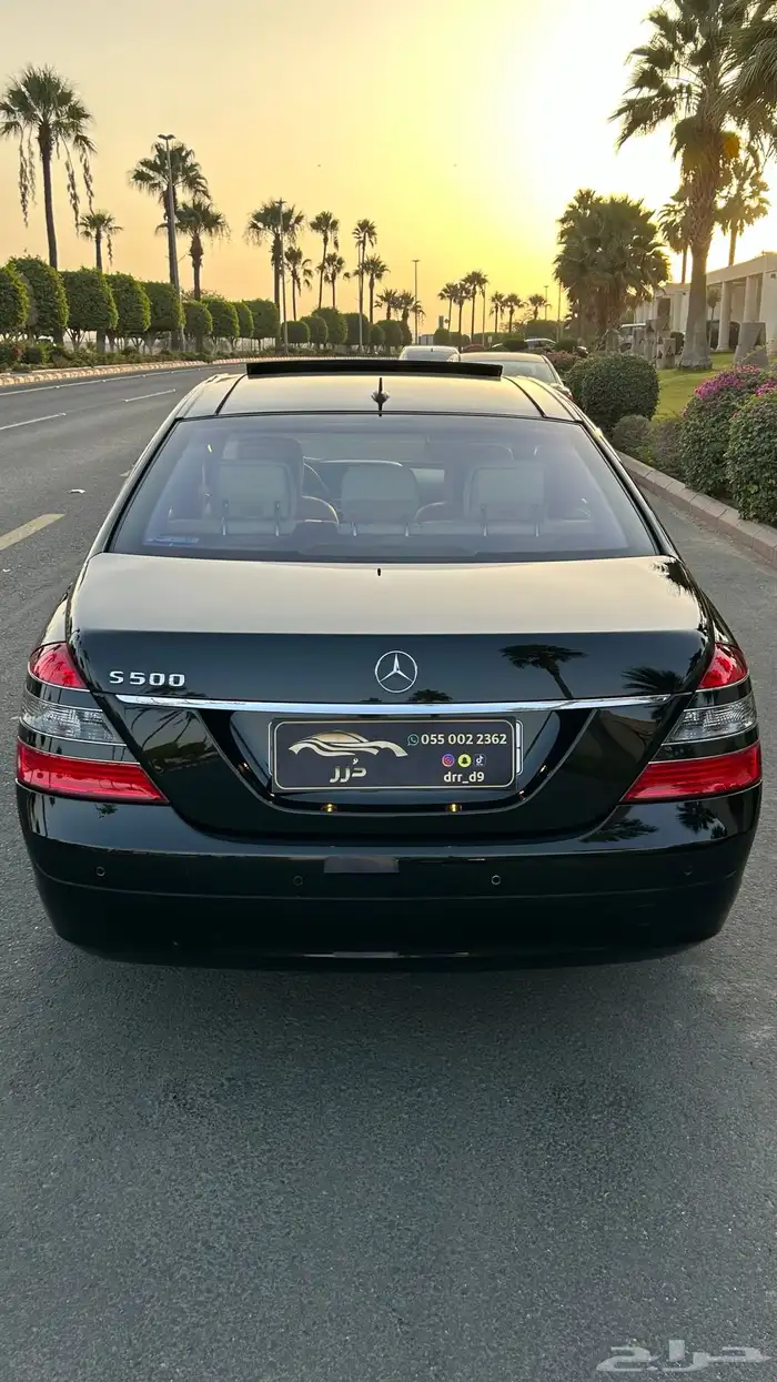 مرسيدس جفالي (مخزنه) S500 (بحالة نادره) 8