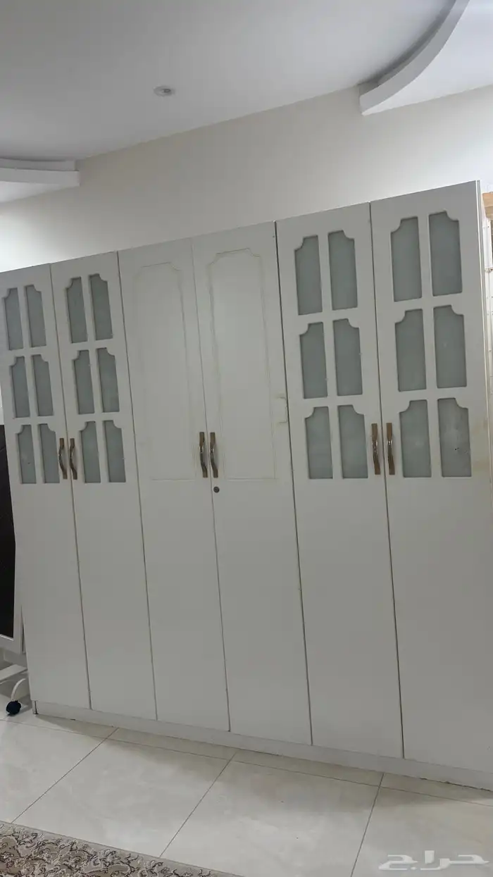 دولاب ملابس 6ابواب دواليب غرفة نوم رفوف و تعليق ادراج داخلي 1