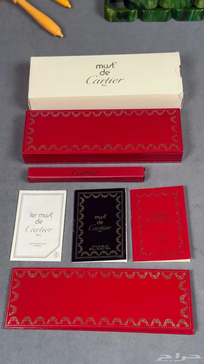 قلم must de Cartier godron 1988 0