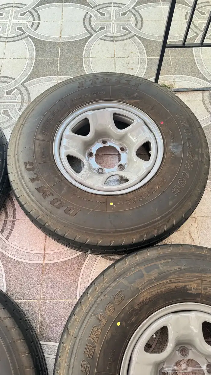 جنوط ديزل فيراني مع كفرات شياهين 4