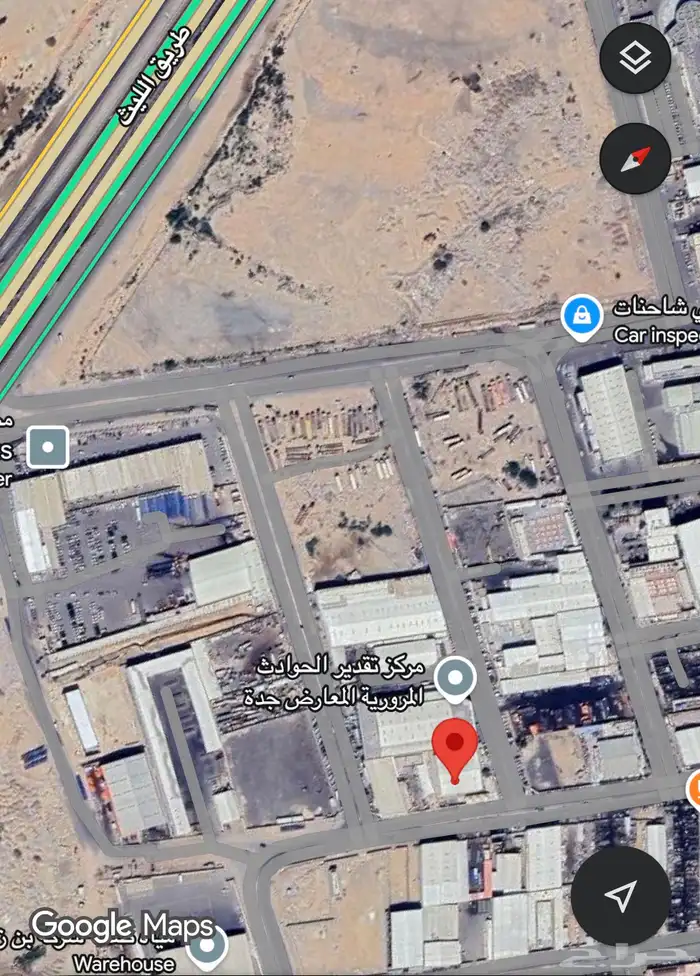 مستودع للإيجار مساحة 2545 5
