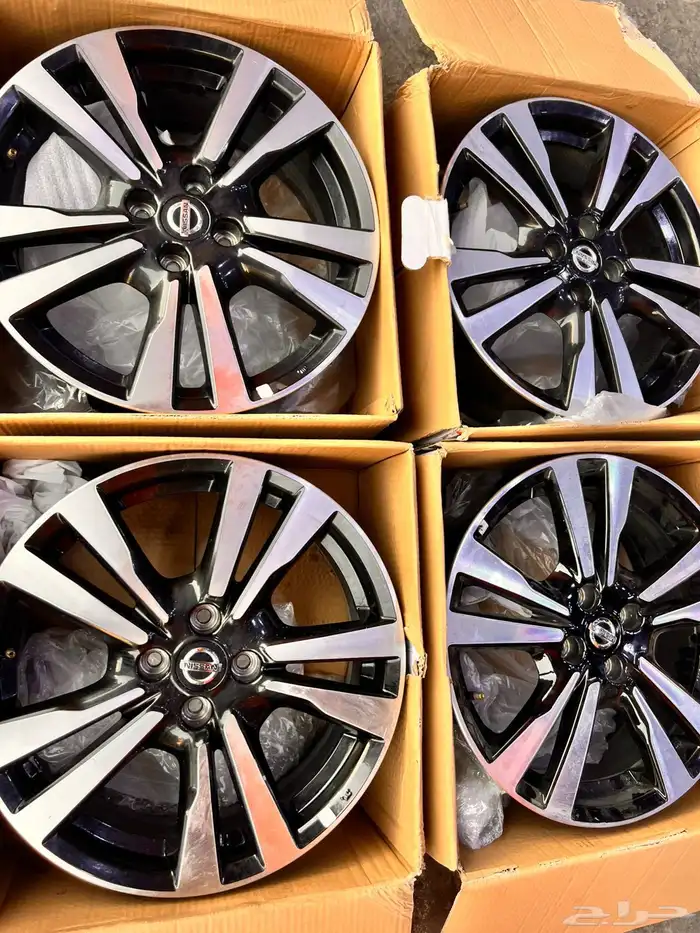 جنوط نيسان التيما مقاس 17 اصلي وكاله اخت الجدد 4