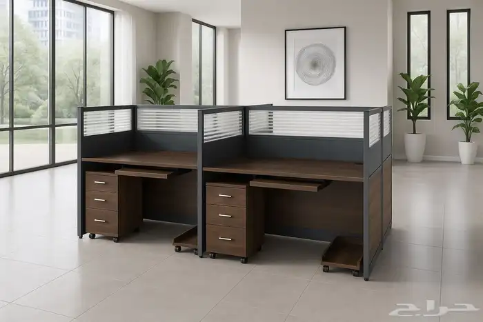 جديد مكاتب طقم و طاوله اجتماعات و كراسي و دواليب موجود 47