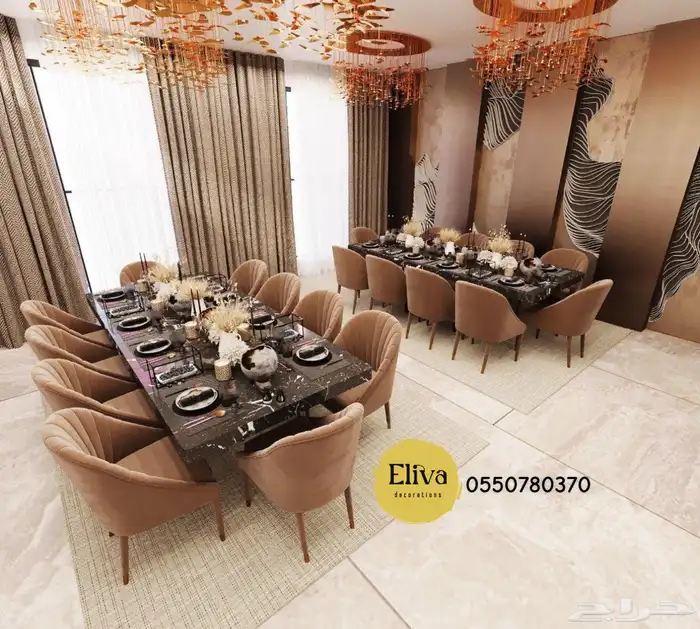 تصميم داخلي وخارجي وتنفيذ 9