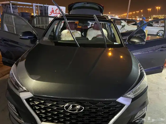 سياره توسان موديل 2021 مكينه 1600cc السياره شرط من الصدام 4