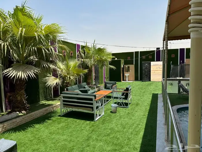 شاليهات للايجار اليومي شاليهات بشكات جنوب الرياض حي عريض 2