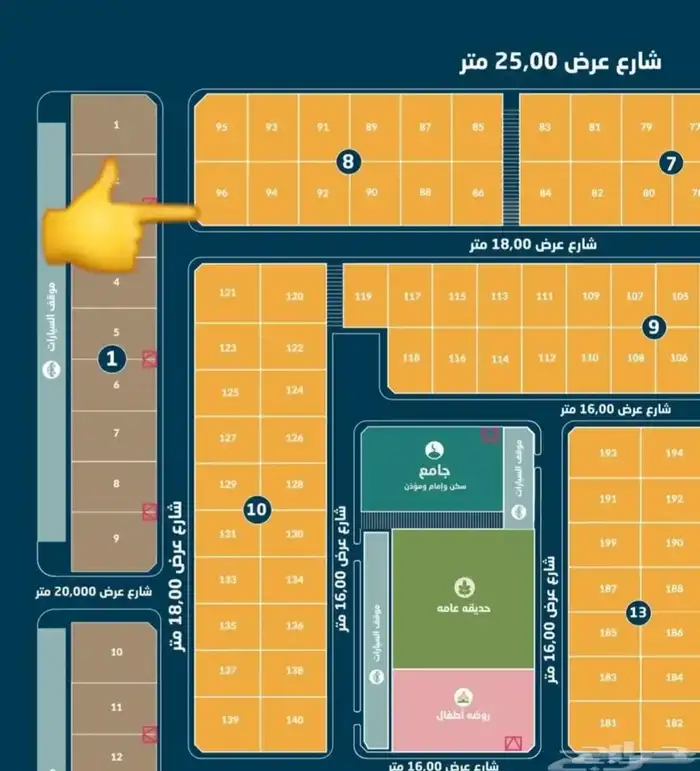 للبيع ارخص ارضي بعزيزيه الخبر مخطط مكتمل الخدمات 2