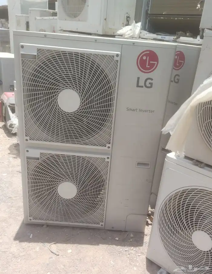 مكيفات دكت ال جي 5 طن موفر طاقه مستخدم خفيف جدا  اخو الجديد 0