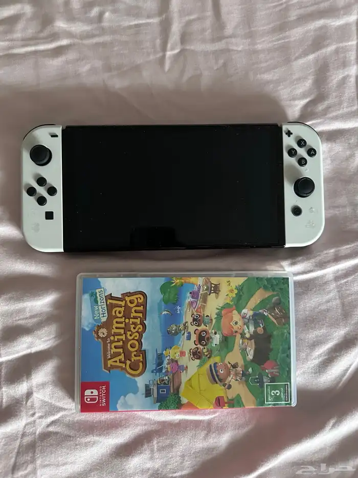 نينتندو سويتش (موديل OLED) ابيض 0