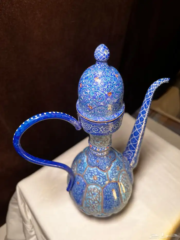 تحفة صناعه نحاس اصفر تنزيل ميناء زخارف فارسيه 0