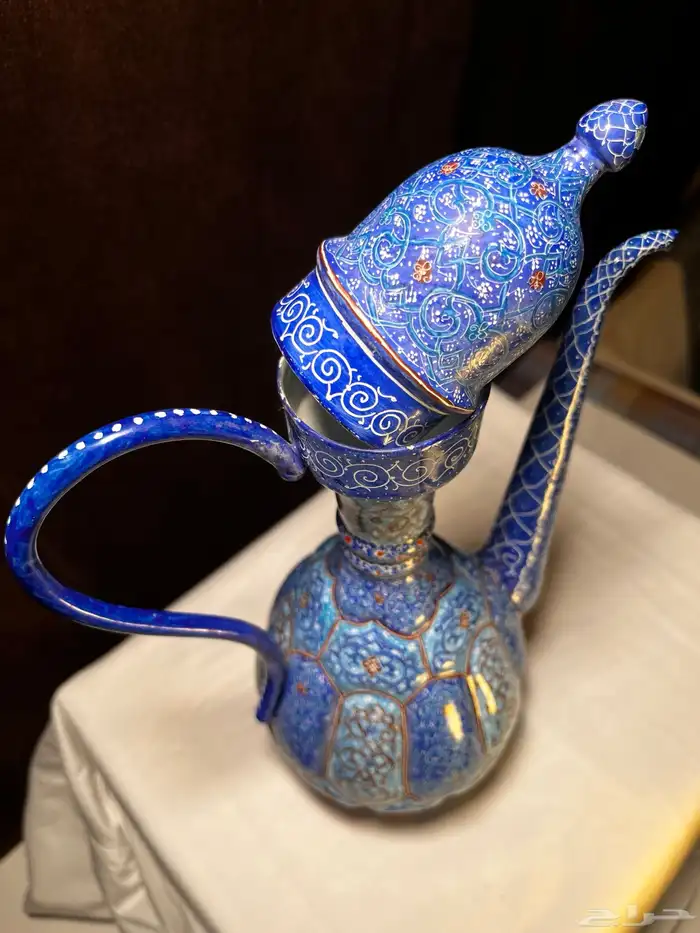 تحفة صناعه نحاس اصفر تنزيل ميناء زخارف فارسيه 1