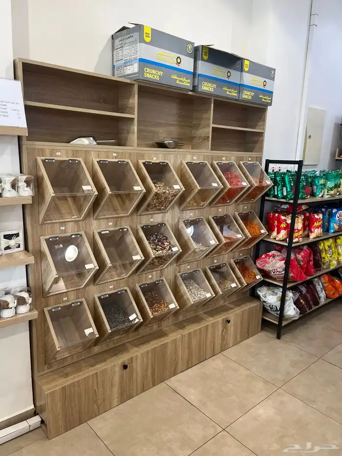 تفصيل رفوف مكسرات. بهارات 1