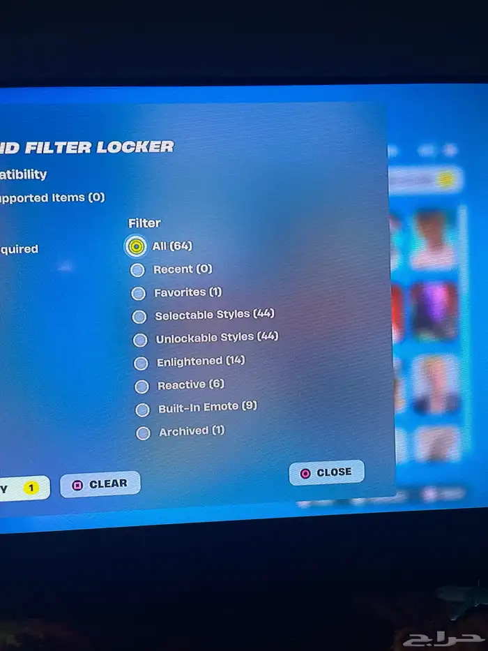 حساب فورت نايت 16