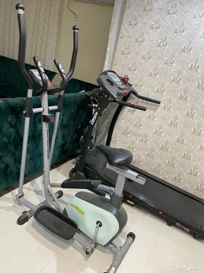 سير كهربائي بجميع ملحقاته مع جهاز الغزال 1