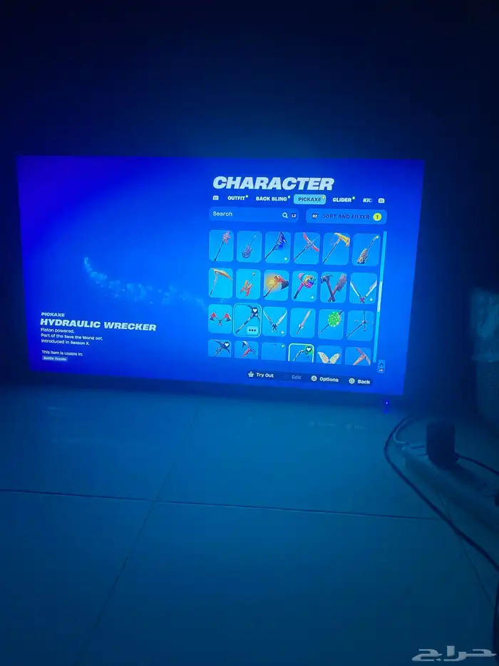 حساب فورت نايت اكس النعناع طور الزومبي القديم سيزون 4 5