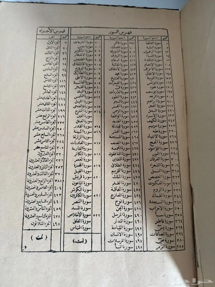 مصحف اثري للبيع 3