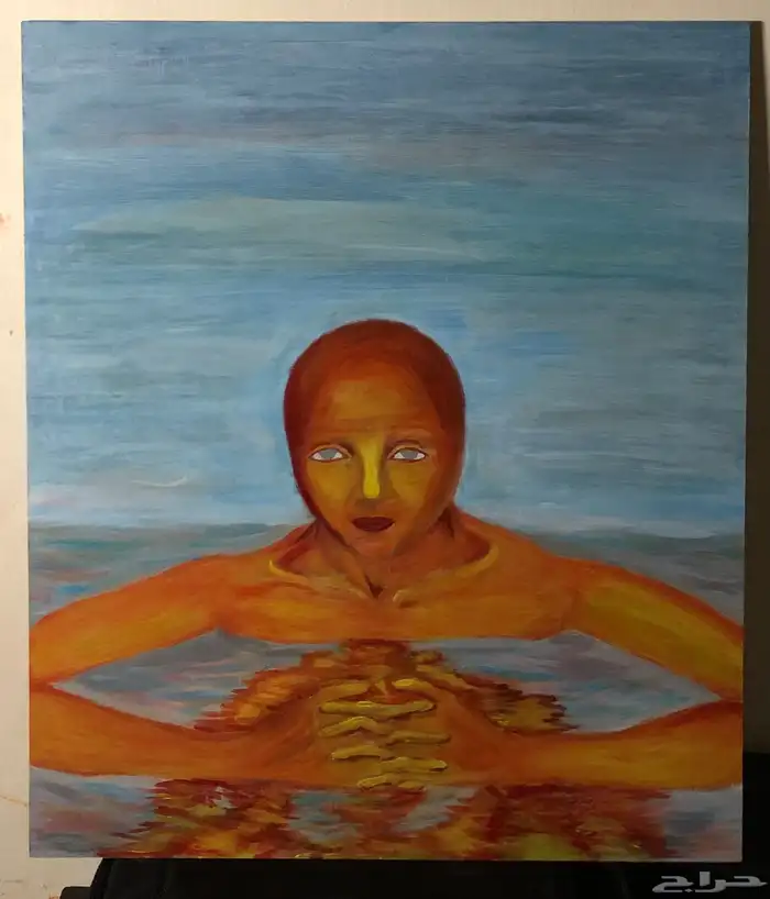 لوحة جدارية رسم يدوي 1