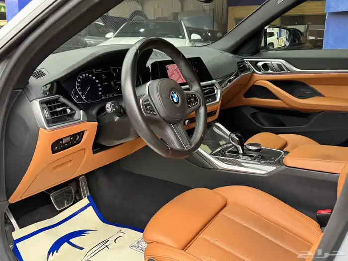 بي ام دبليو 420i gran coupe 2022 على الضمان 4