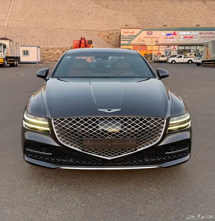 جنسس G80 بنورما 2021 بحالة الوكاله للبيع 1