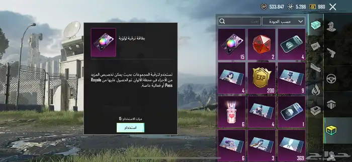 حساب ببجي 21