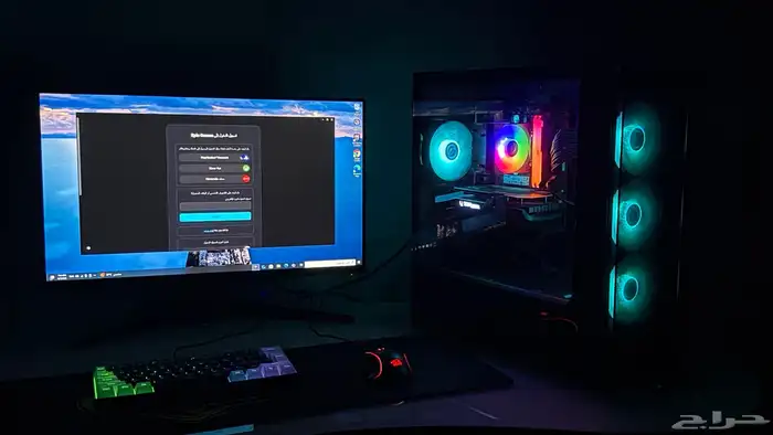 pc gaming مواصفاته قوية للبيع 0
