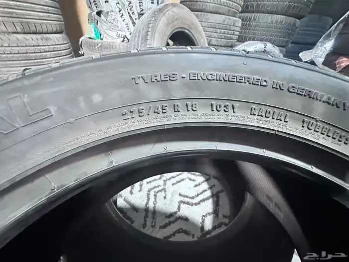 كفرات دودج تشارجر كرايسلر مقاس 275 45 18 3