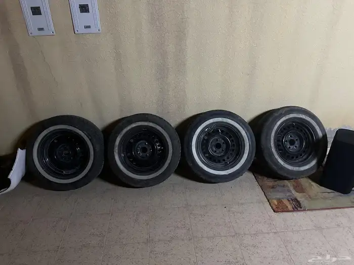جنوط مرسدس حديد معا كفرات صيني مستعمل 3