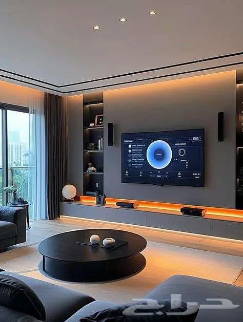 مركبين شيبورد مركبين باركيه ديكورات داخليه شاشه رفوف 2