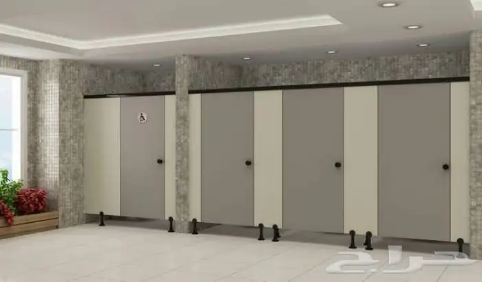 قواطع ابواب فينوليك حمامات قواطع Hpl خزائن ودواليب ومطابخ 5