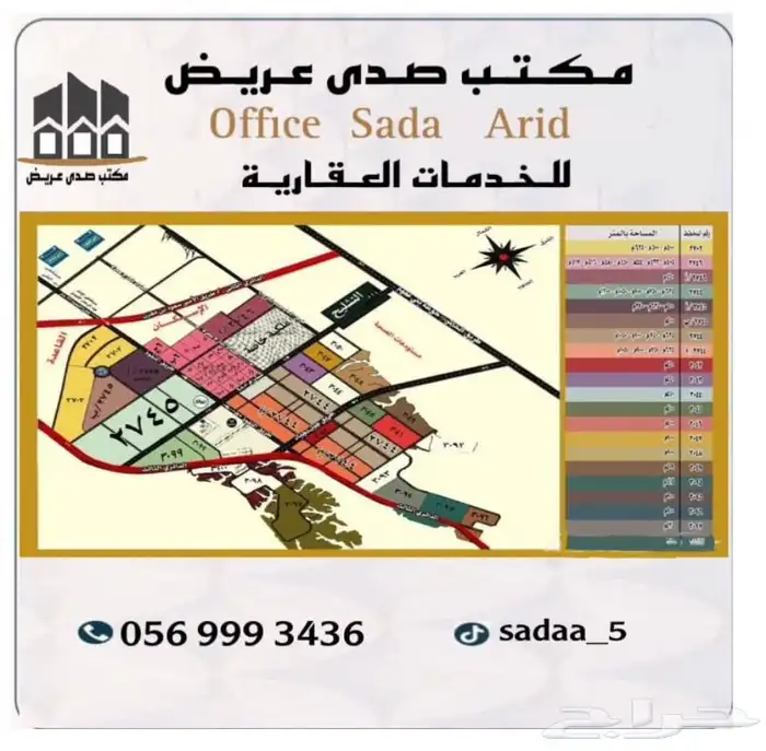 مسوق عقاري في حي عريض جنوب الرياض 0