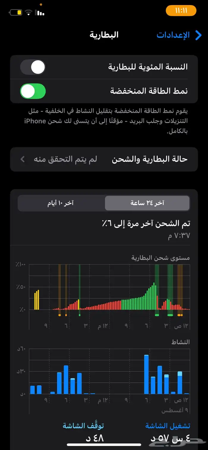آيفون 11 اصفر للبيع 2