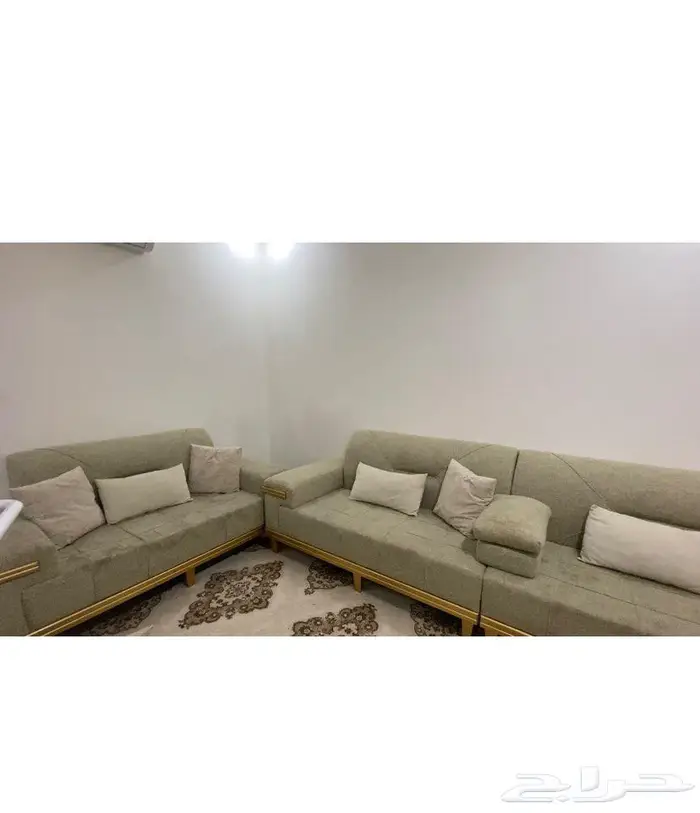 طقم كنب بالمخدات والمتاكي 0