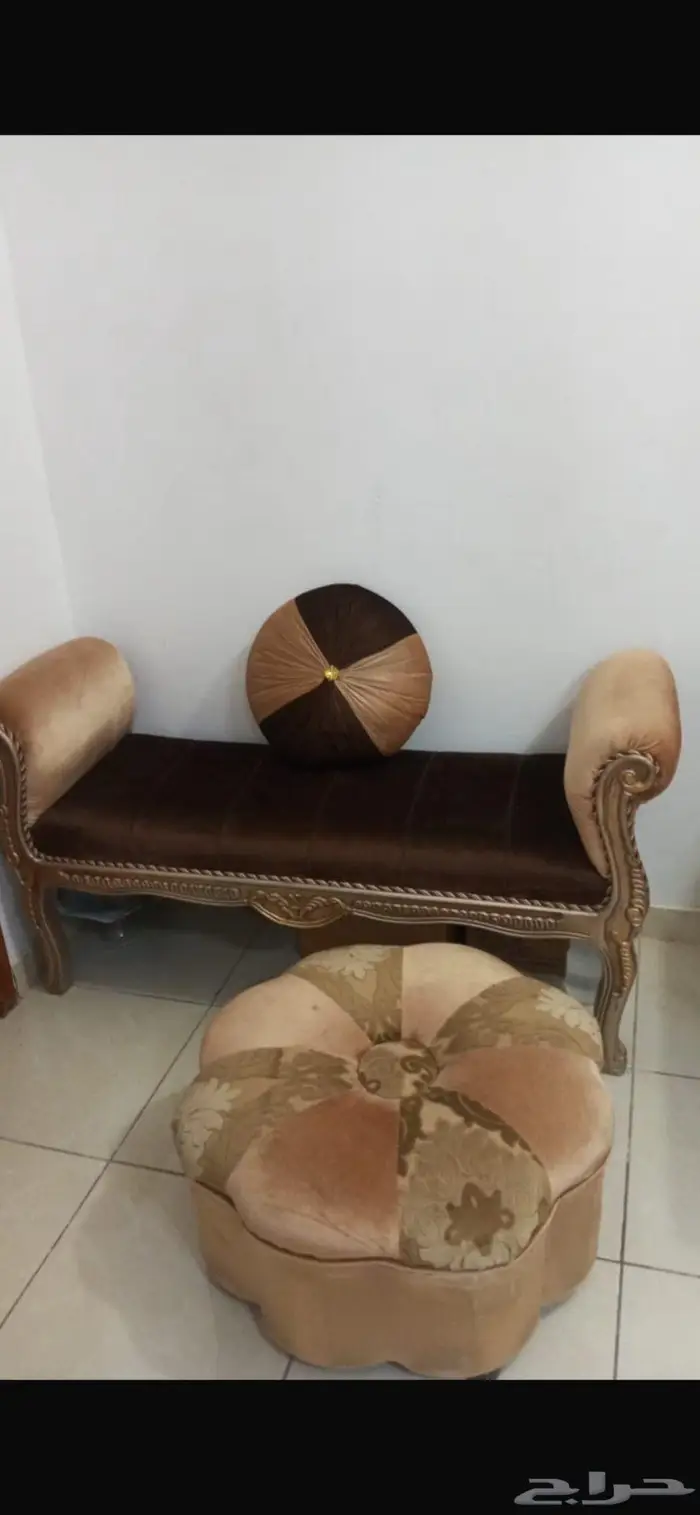 كنب مجلس كامل مع ستاره   طاولات خدمه 1