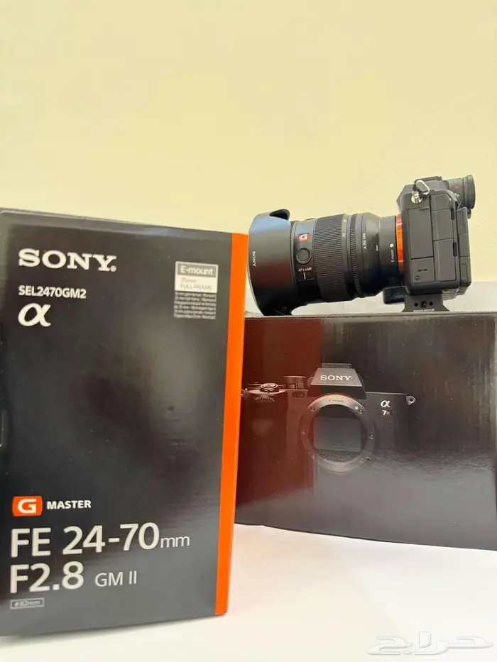 Sony A7R V مع معدات تصوير احترافية   Pro Photography Gear 0