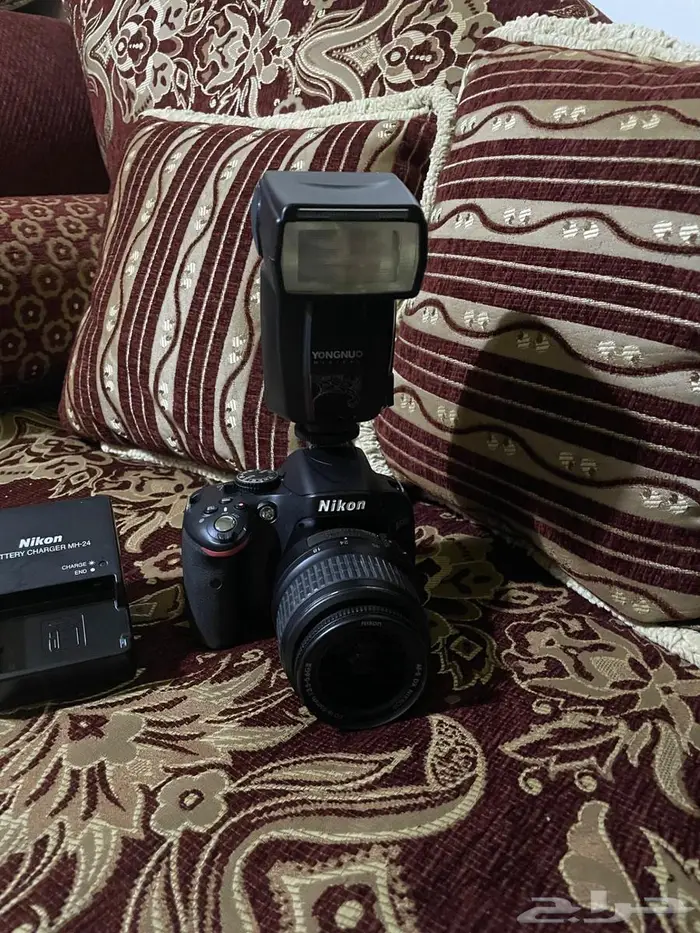 كاميرا نيكون موديل 5100 استعمال نظيف 1