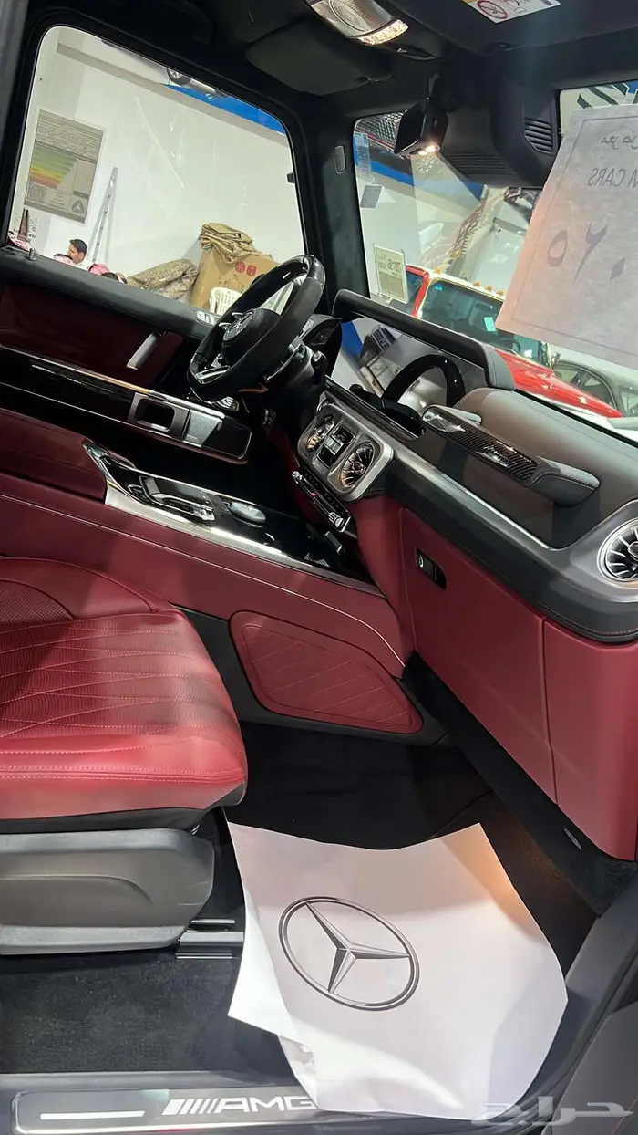 مرسيدس (G63) فل كامل جفالي سعودي اصفار 2025 5