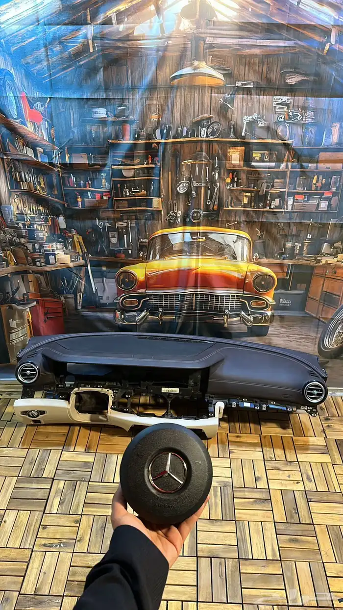 غطاء ايرباق بي ام ارباقBMW قشرة طبلون حزام برمجة اطفاء لمبة 33