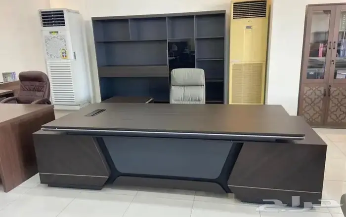 مكتب طقم كامل 220 و 240سم و متوفر توصيل و تركيب خدمة 14