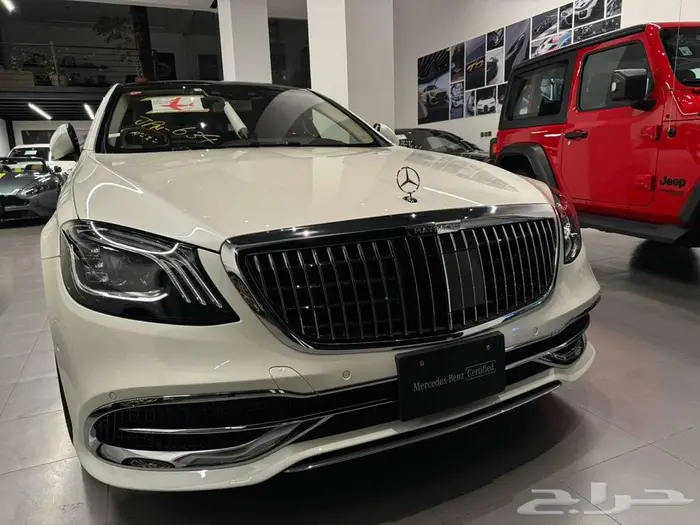 Mercedes مايباخ S560 مخزن العداد (15) الف اعلى المواصفات 7