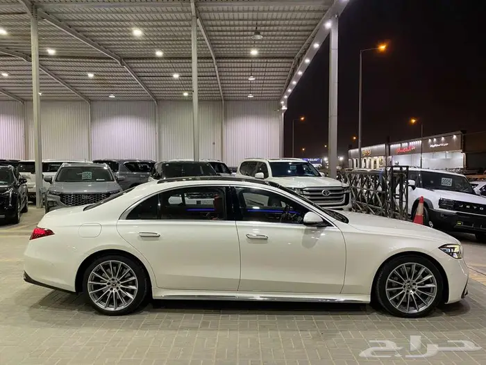 مرسيدس اس 500 موديل 2021 ابيض ماشيه 131000كم 29