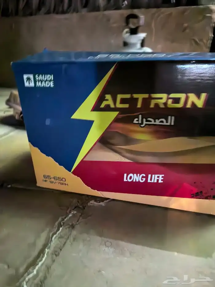 بطارية سيارة اكترون 78 امبير جديدة 0