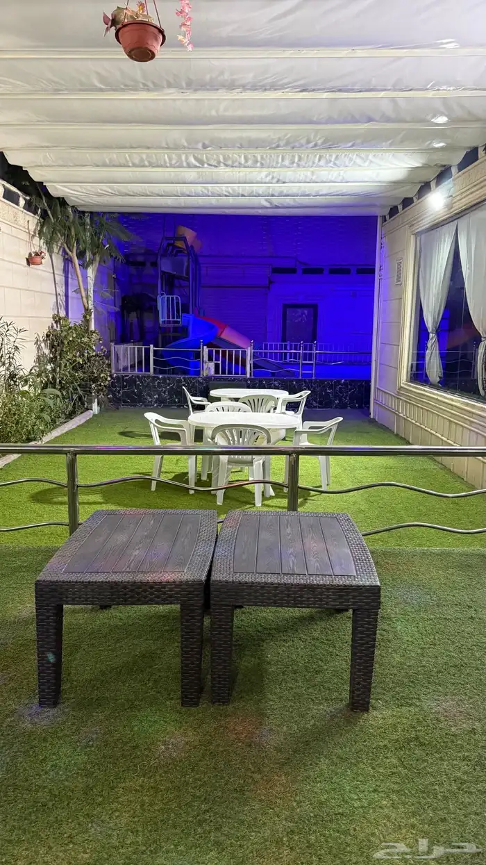 استراحة قسمين بمسبحين كبار وصغار وألعاب مائيه وملعب صابوني 31