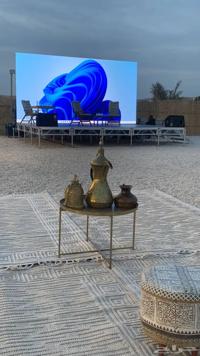 تأجير شاشات عرض عملاقة معارض مؤتمرات إحتفالات 12