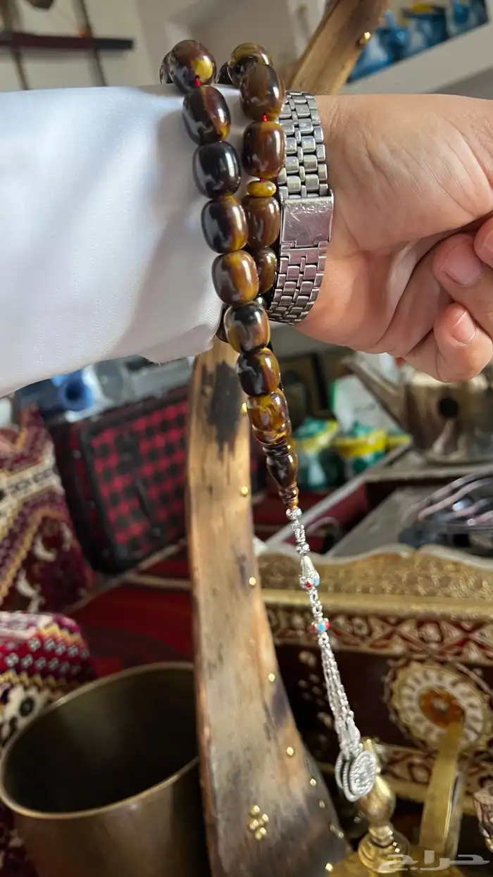 سبحه مسكيه فاخر اللون ظهر السلحفاه بنج 2