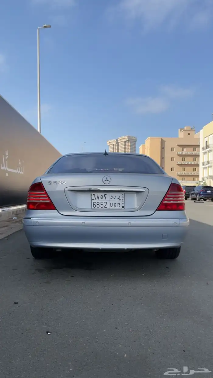 مرسيدس s500 موديل 2001 مخزن (جفالي) 2