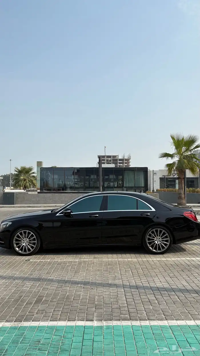 مرسيدس s500 2014 لوح اماراتيه 1