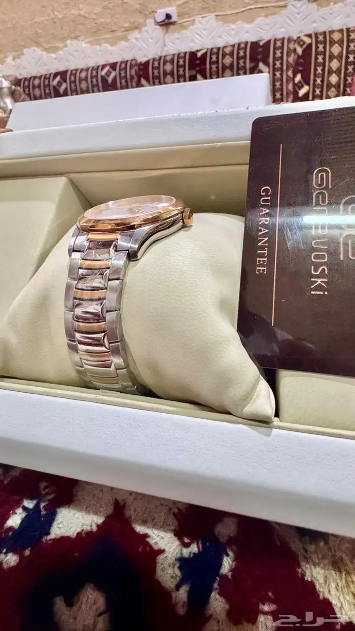 ساعة رجالية ماركة جينوفسكي جديدة لم تستخدم أبدا 8
